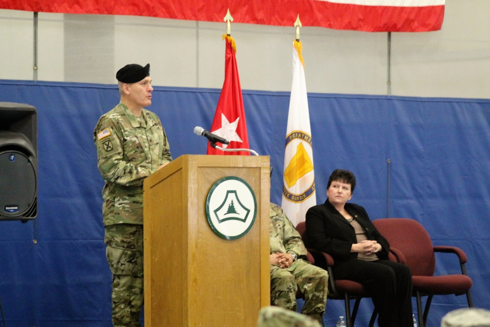 2018 Fort McCoy Garrison Change-of-Command Ceremony