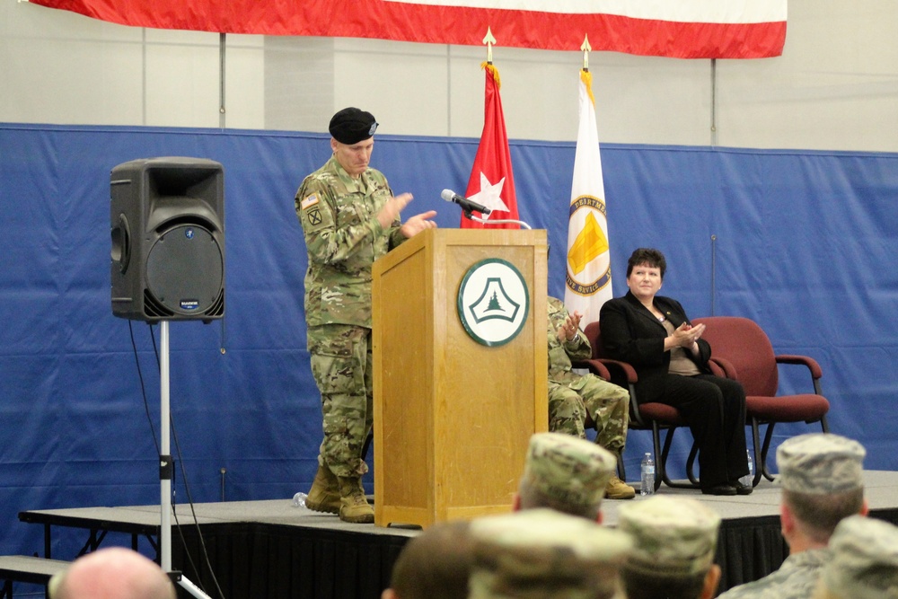 2018 Fort McCoy Garrison Change-of-Command Ceremony