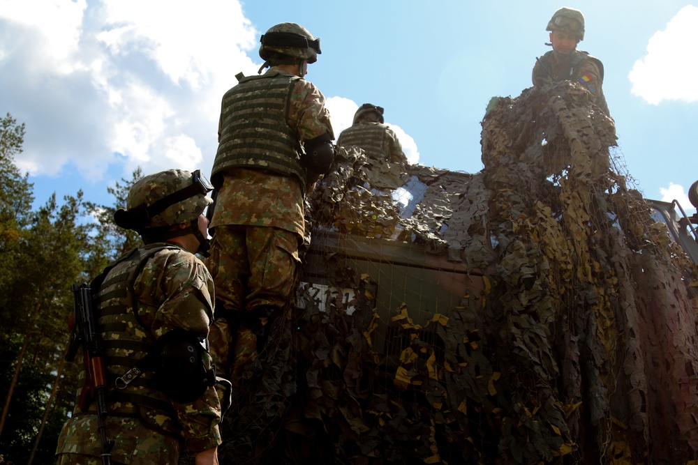 NATO Battle Group Poland builds interoperability During Exercise Bull Run V