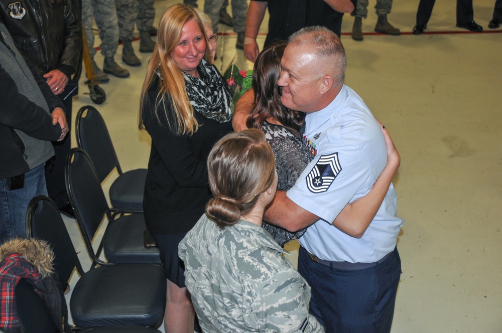Chief Master Sgt. Ralph Chandler Pinning Ceremony