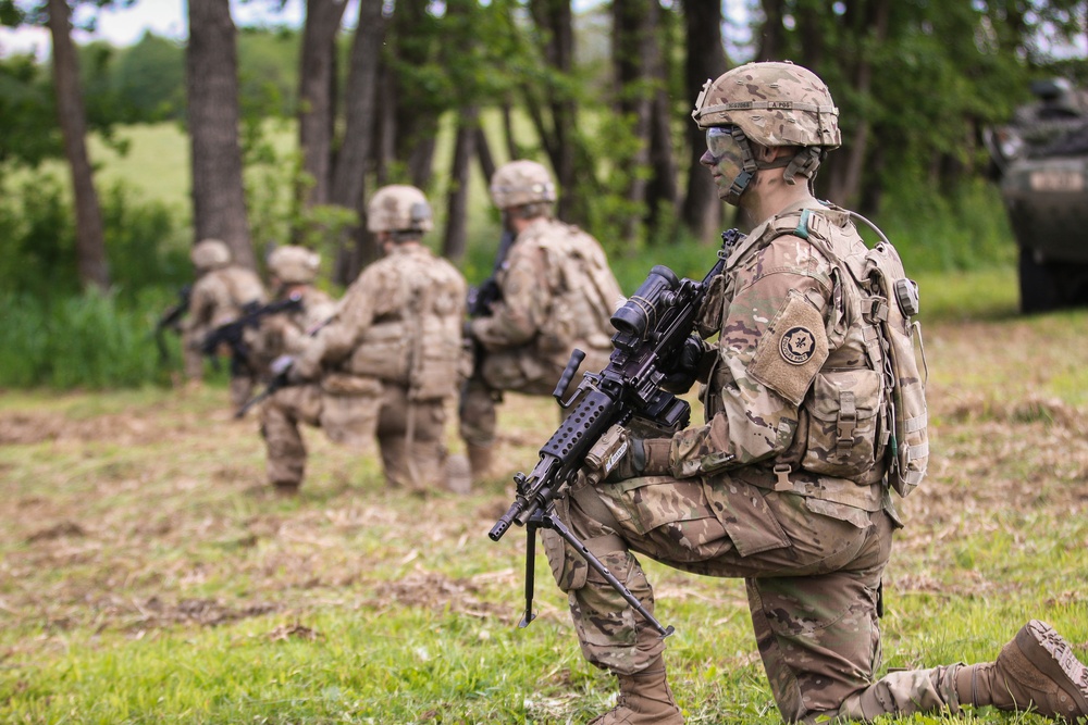 NATO Battle Group Poland builds interoperability During Exercise Bull Run V