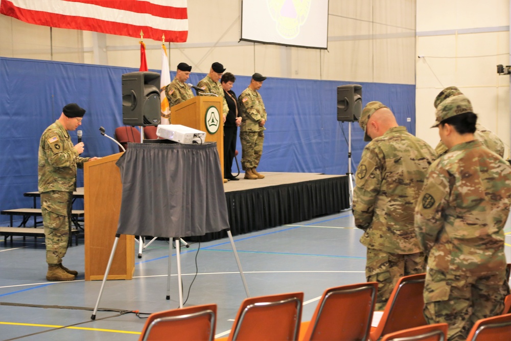 2018 Fort McCoy Garrison Change-of-Command Ceremony