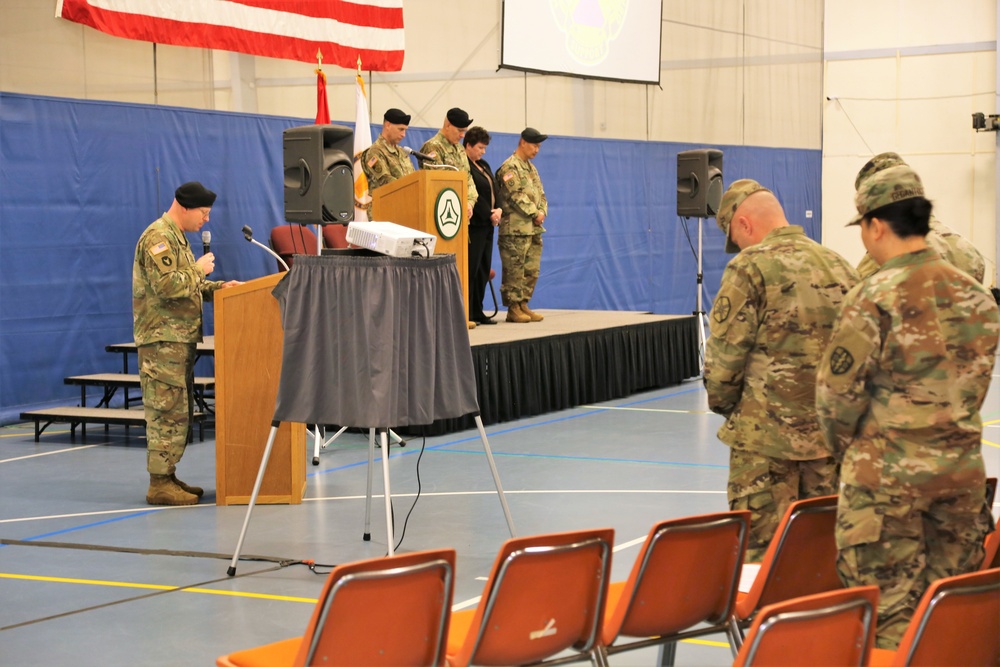 2018 Fort McCoy Garrison Change-of-Command Ceremony