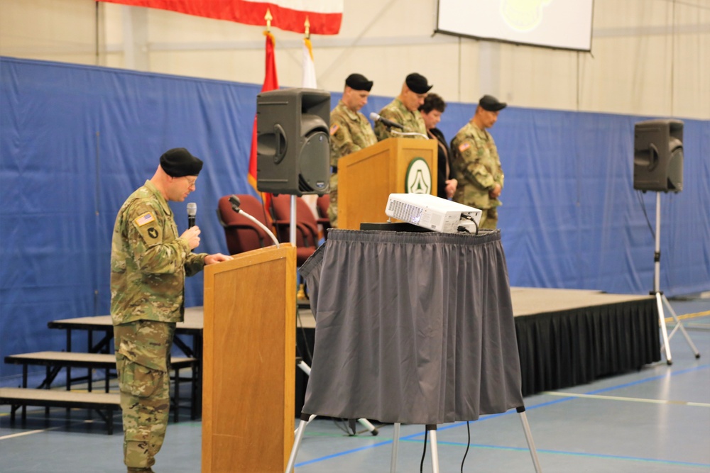 2018 Fort McCoy Garrison Change-of-Command Ceremony