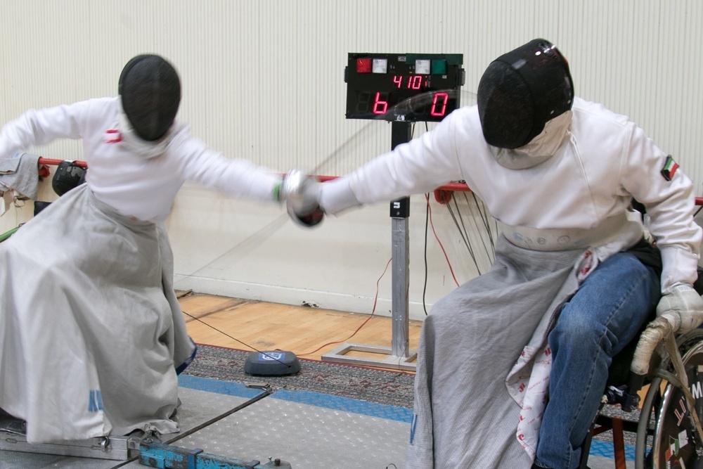 Task Force Spartan Soldiers compete alongside Kuwaiti neighbors at Kuwait Disabled Sports Club
