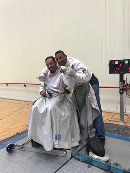 Task Force Spartan Soldiers compete alongside Kuwaiti neighbors at Kuwait Disabled Sports Club