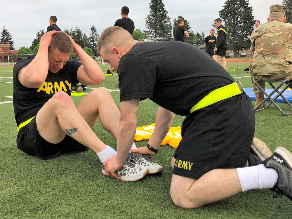 201st EMIB Soldiers Compete for Title of I Corps Best Warrior