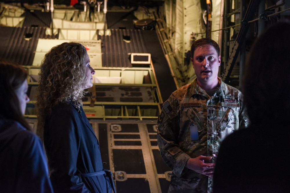 193rd SOW SMT invites area guidance counselors to tour base