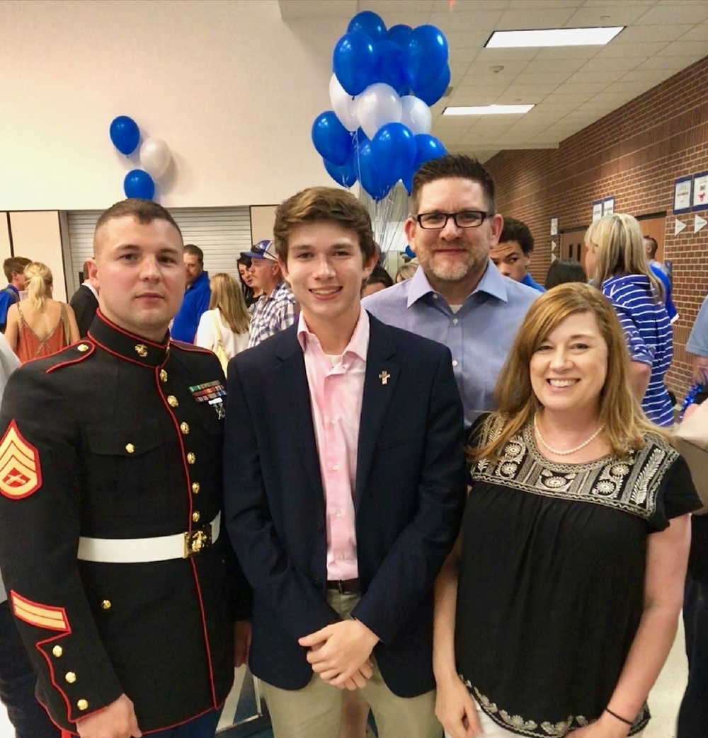 Van Alstyne student recognized by U.S. Marines