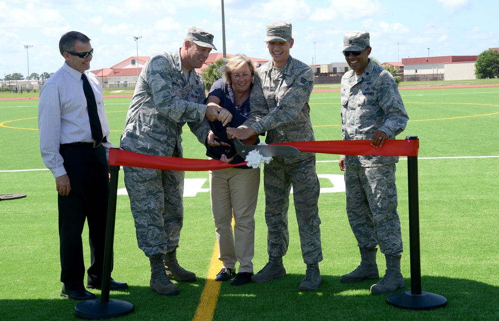 MacDill turf track grand opening