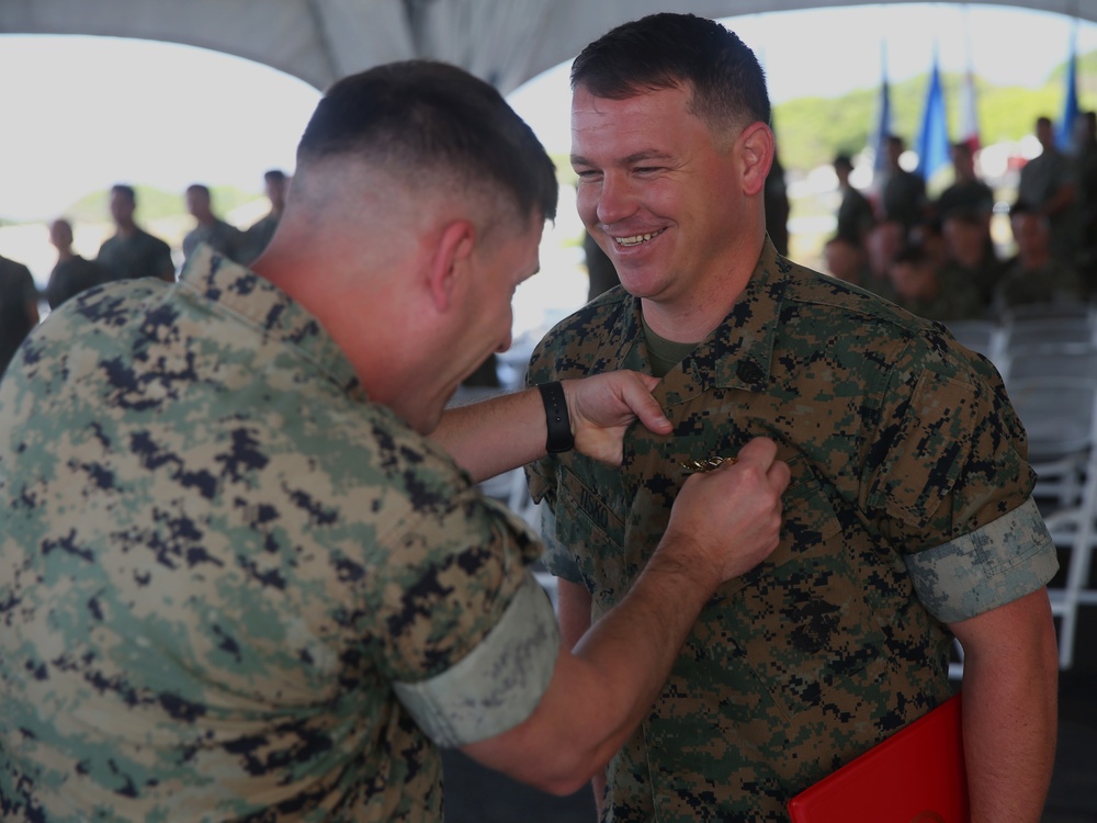 Marine Unmanned Aerial  Vehicle Squadron 3 Winging Ceremony