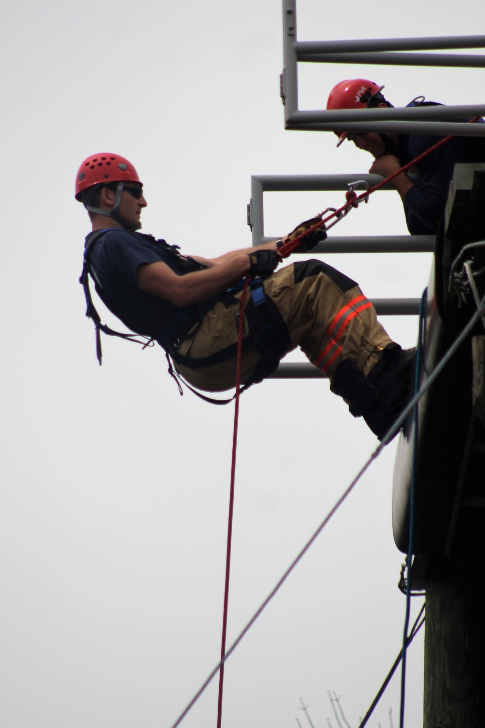 DVIDS - Images - Firefighters learn rope, rappelling skills during  technical rescue training at Fort McCoy [Image 10 of 12]