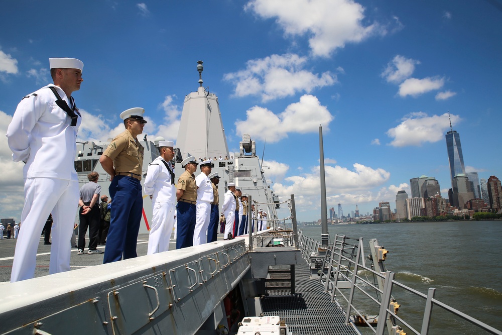 Fleet Week New York Parade of Ships