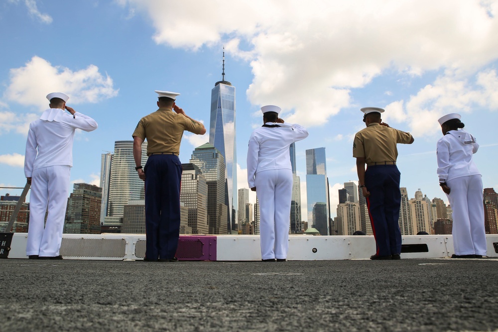 Fleet Week New York Parade of Ships