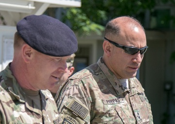 Resolute Support and Kabul Security Force intelligence officials talk improving Kabul security