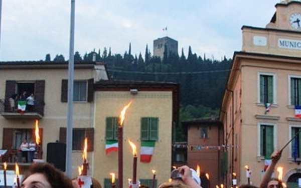 Out &amp; About - Torchlight walk in Solferino