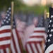 Flags honoring fallen heroes planted in Boston