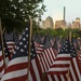 Flags honoring fallen heroes planted in Boston