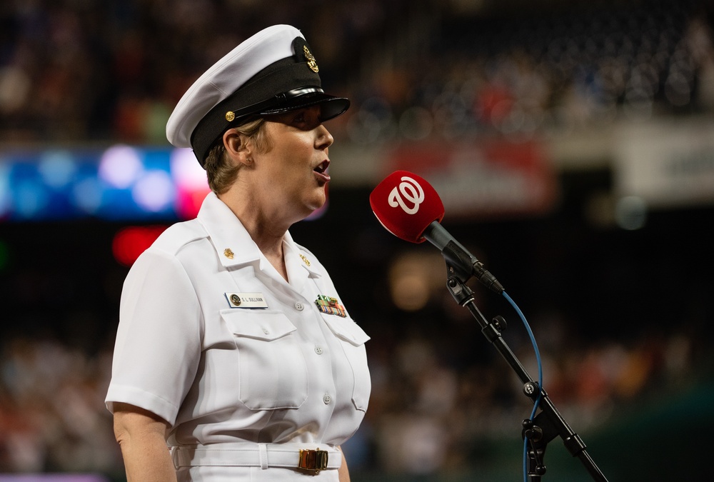 Women in the Military at Nationals Park