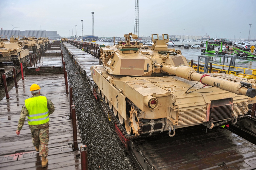 Armor rolls out from Antwerp
