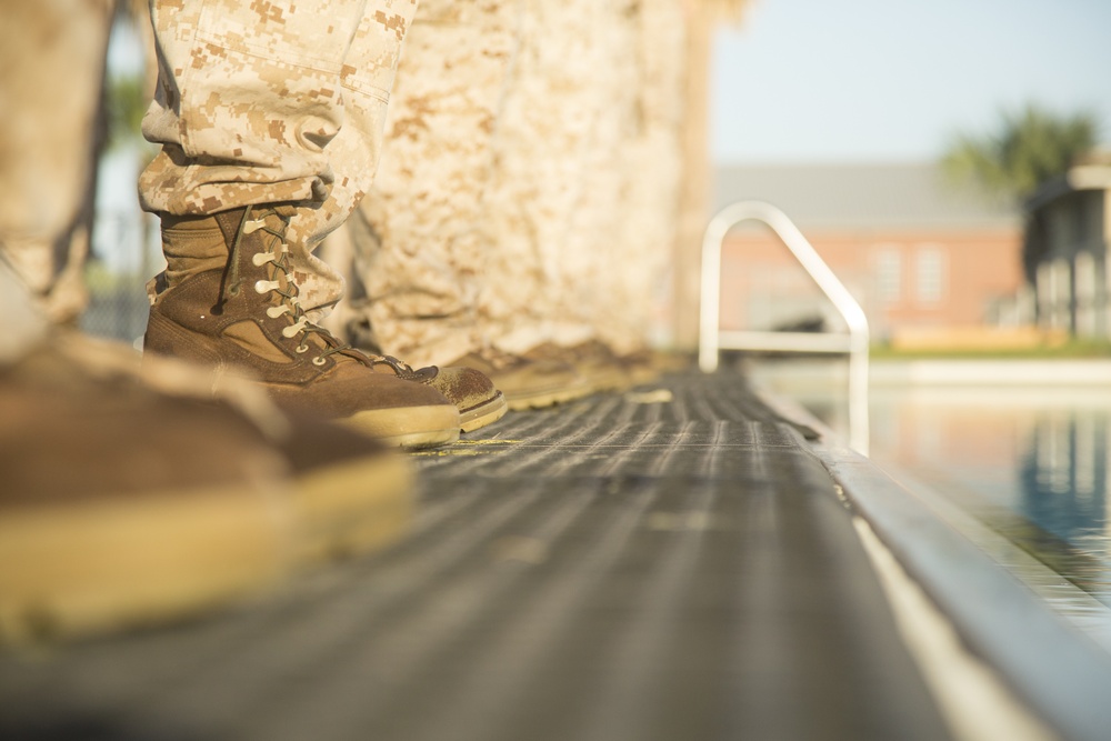 Alpha &amp; Oscar Company Swim Qualification