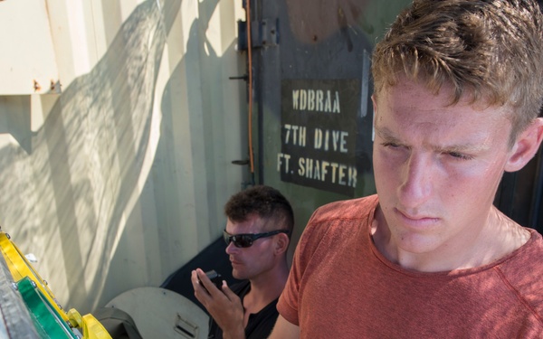 For Army divers, excavating underwater tombs is a solemn, honorable duty