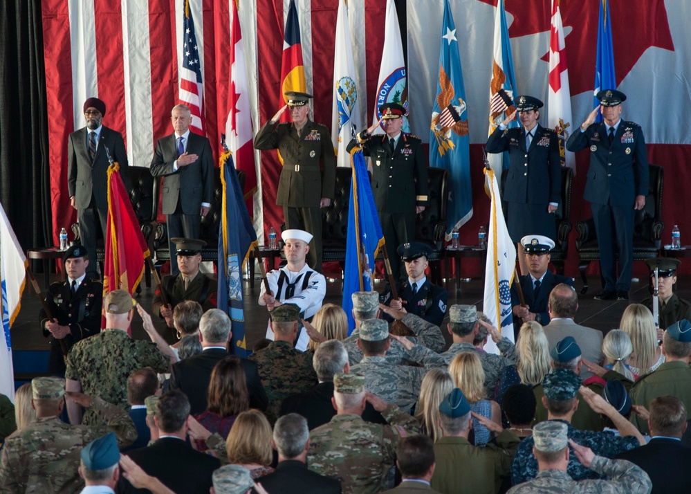 NORAD NORTHCOM Change of Command