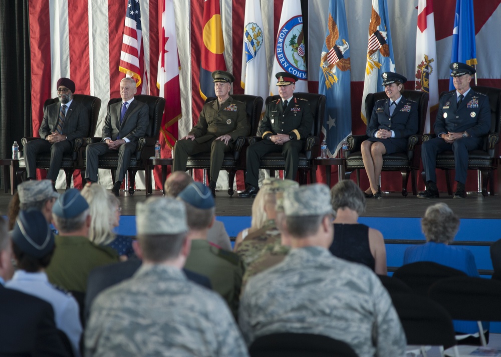 NORAD NORTHCOM Change of Command