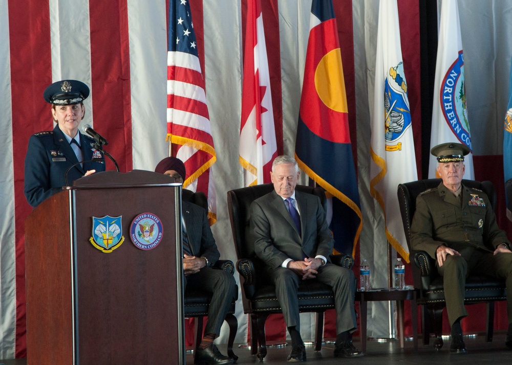 NORAD NORTHCOM Change of Command