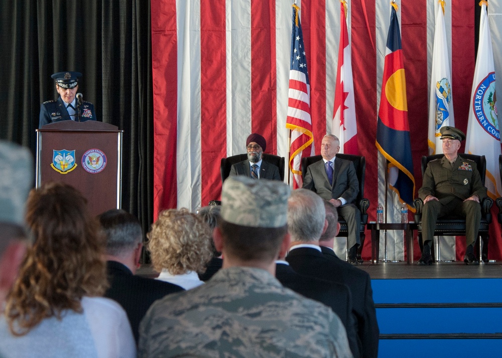 NORAD NORTHCOM Change of Command