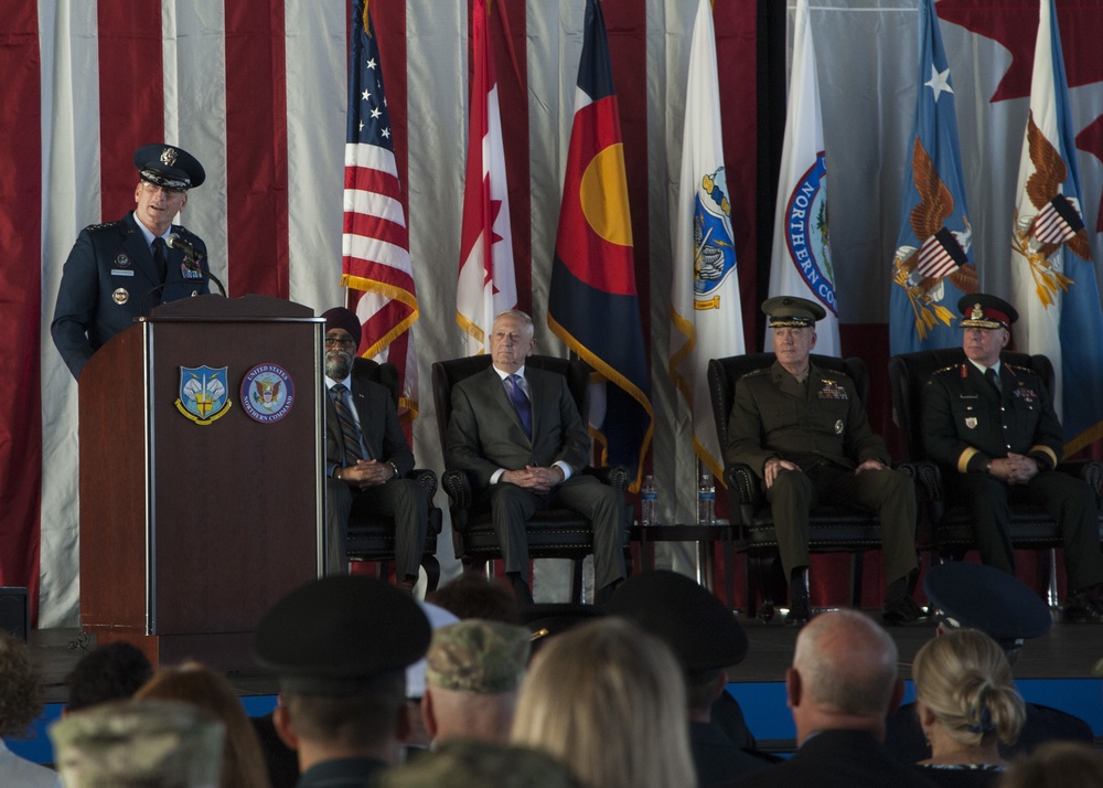 NORAD NORTHCOM Change of Command