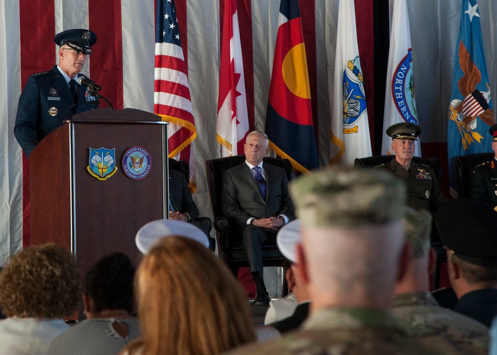 NORAD NORTHCOM Change of Command