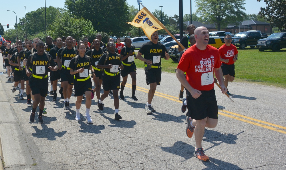 Fort Lee Run for the Fallen 2018