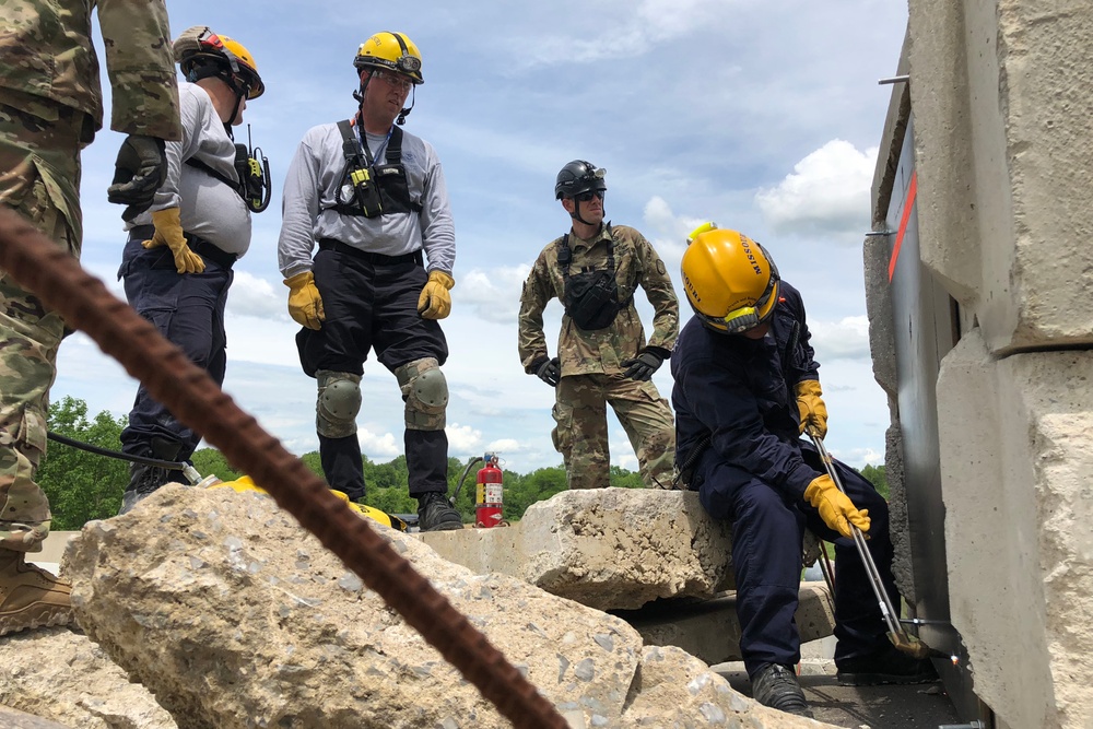 Missouri National Guard participates in NMSZ Earthquake Exercise