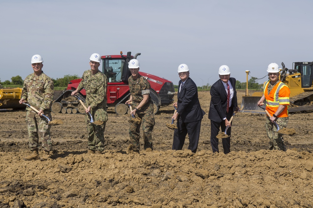 Ground Breaking Ceremony on New Training Center in Des Moines Area