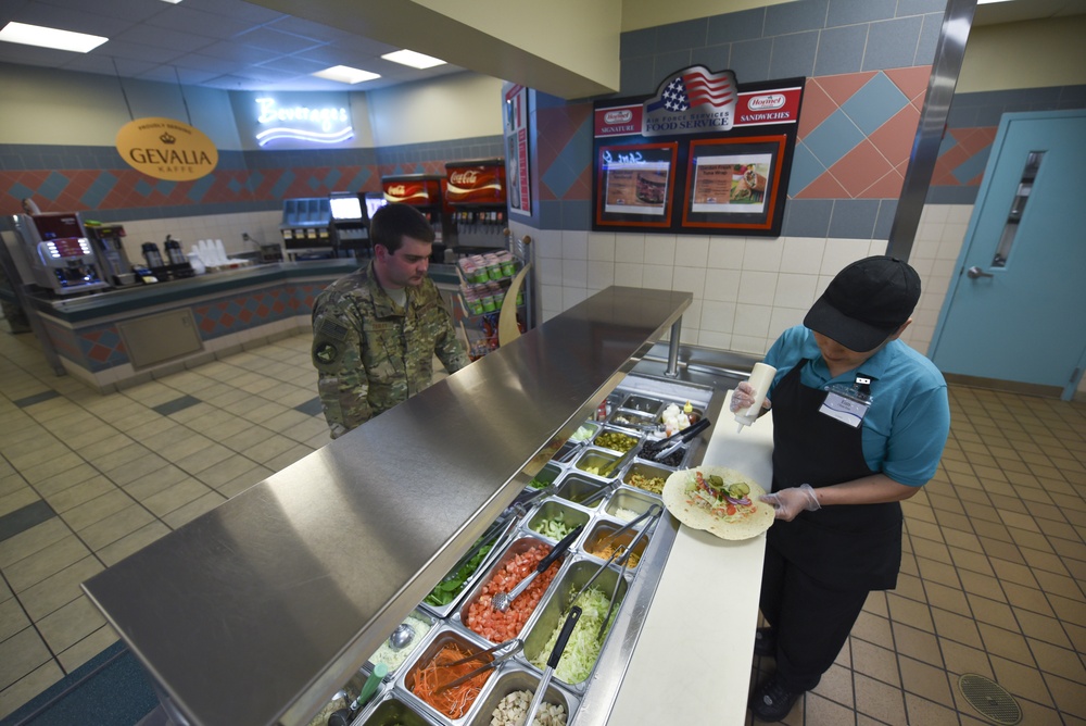 Riptide Dining Facility wraps up lunch