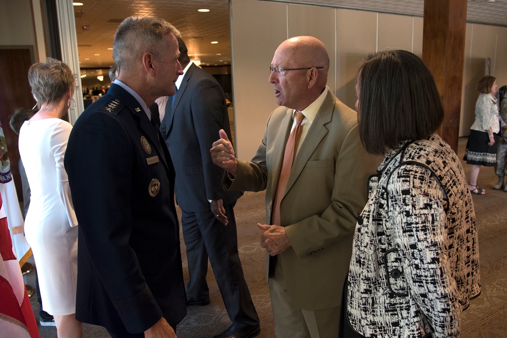 NORAD and NORTHCOM Change of Command Reception