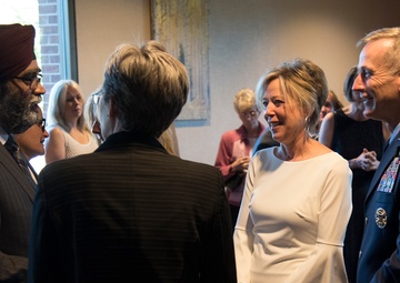 NORAD and NORTHCOM Change of Command Reception