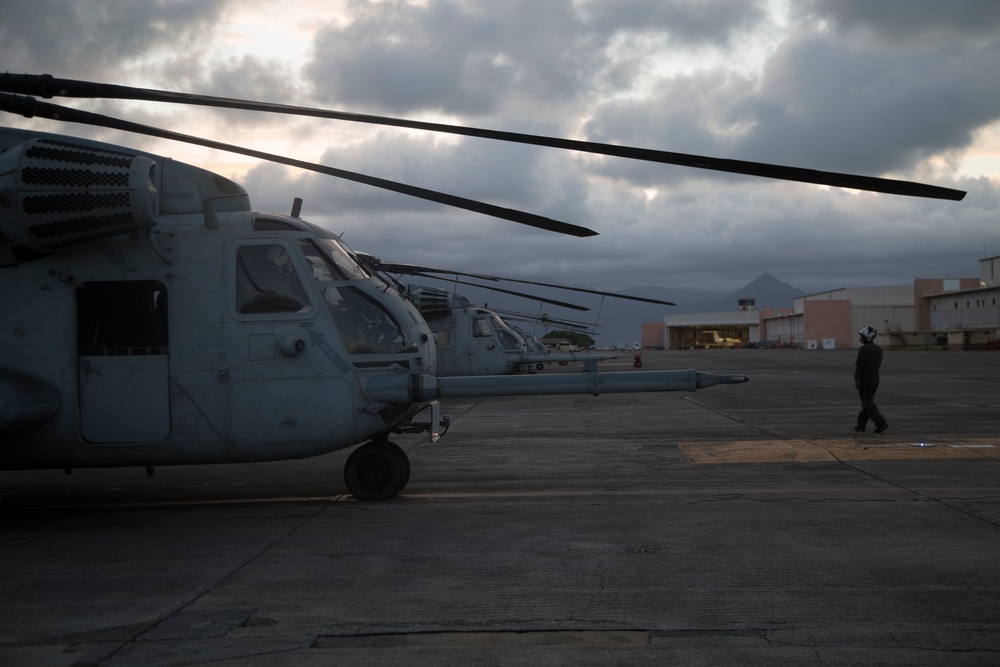 Marines travel to the Big Island for disaster relief