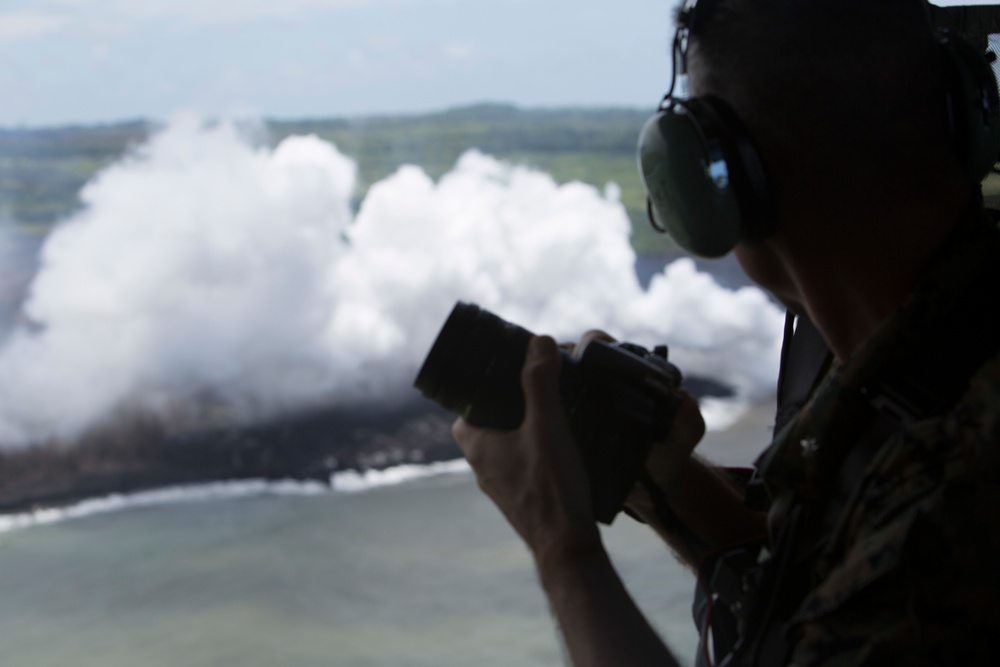 Marines travel to the Big Island for disaster relief