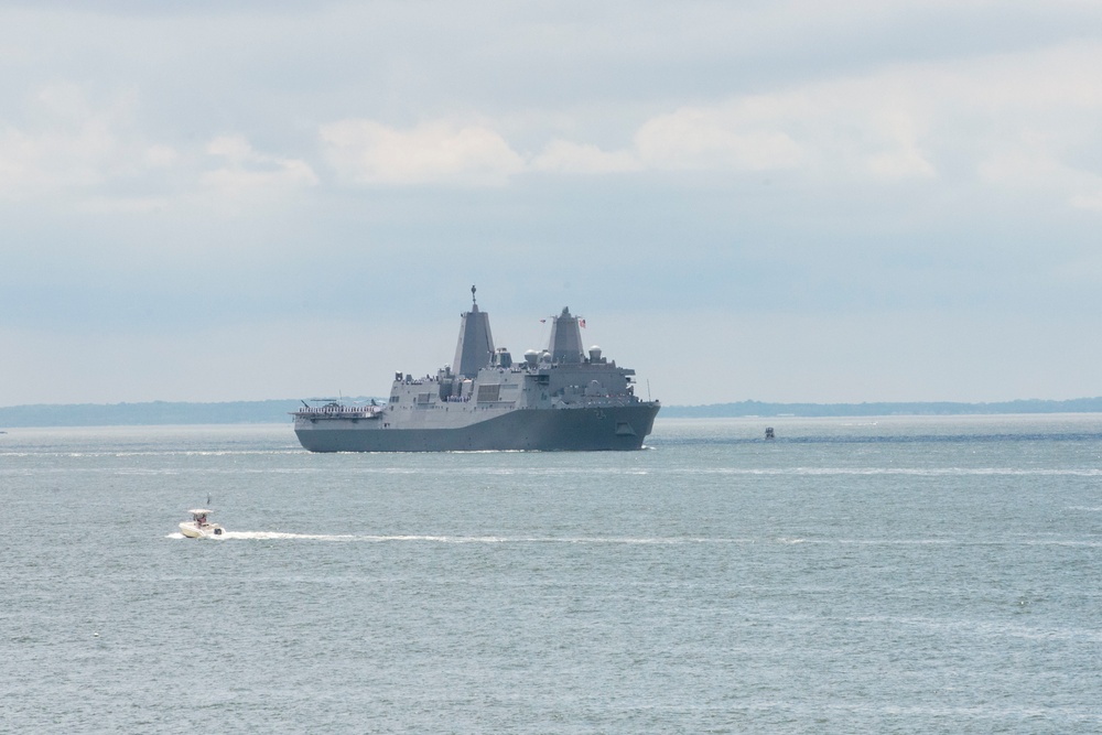 Fleet Week New York 2018 Parade of Ships