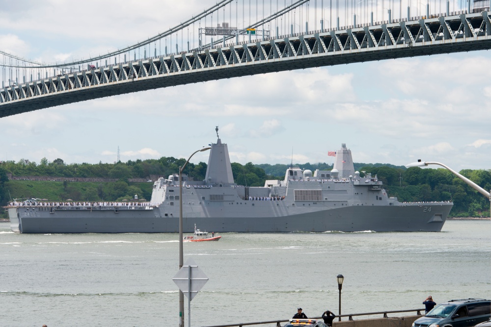 Fleet Week New York 2018 Parade of Ships