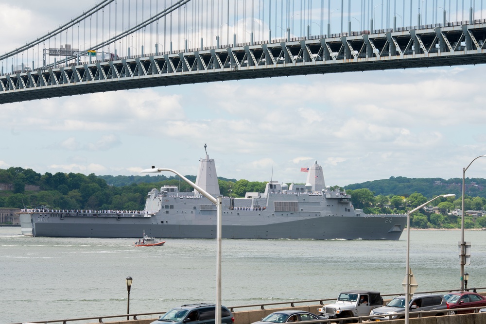 Fleet Week New York 2018 Parade of Ships