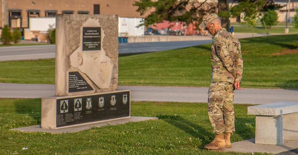 FORSCOM CSM Grinston visits Ft. Campbell