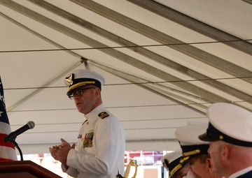 Coast Guard Cutter Seneca conducts change-of-command