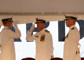 Coast Guard Cutter Seneca conducts change-of-command