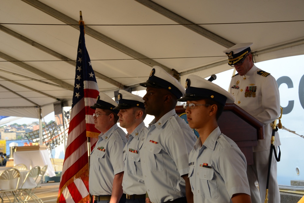 Coast Guard Cutter Seneca conducts change-of-command
