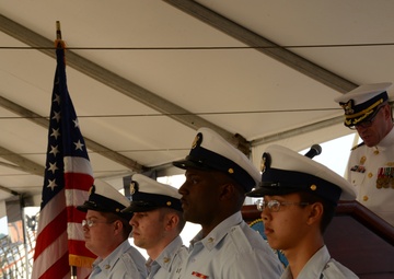 Coast Guard Cutter Seneca conducts change-of-command