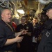 USS Antietam (CG 54) Chief Petty Officer gives damage control training