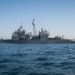 USS Chancellorsville transits waters east of Japan